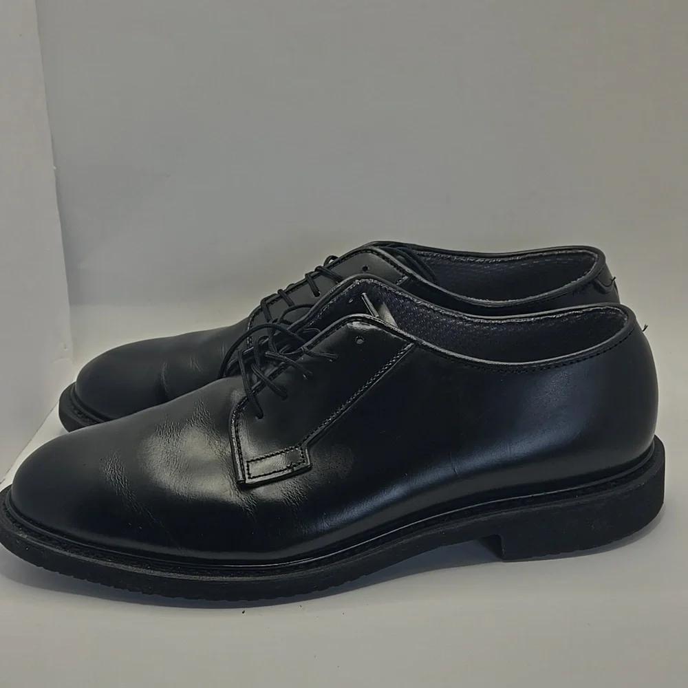 Bates Men's Leather Uniform Oxford shoes Lace Up Shoes Sz 10 Military Tactical